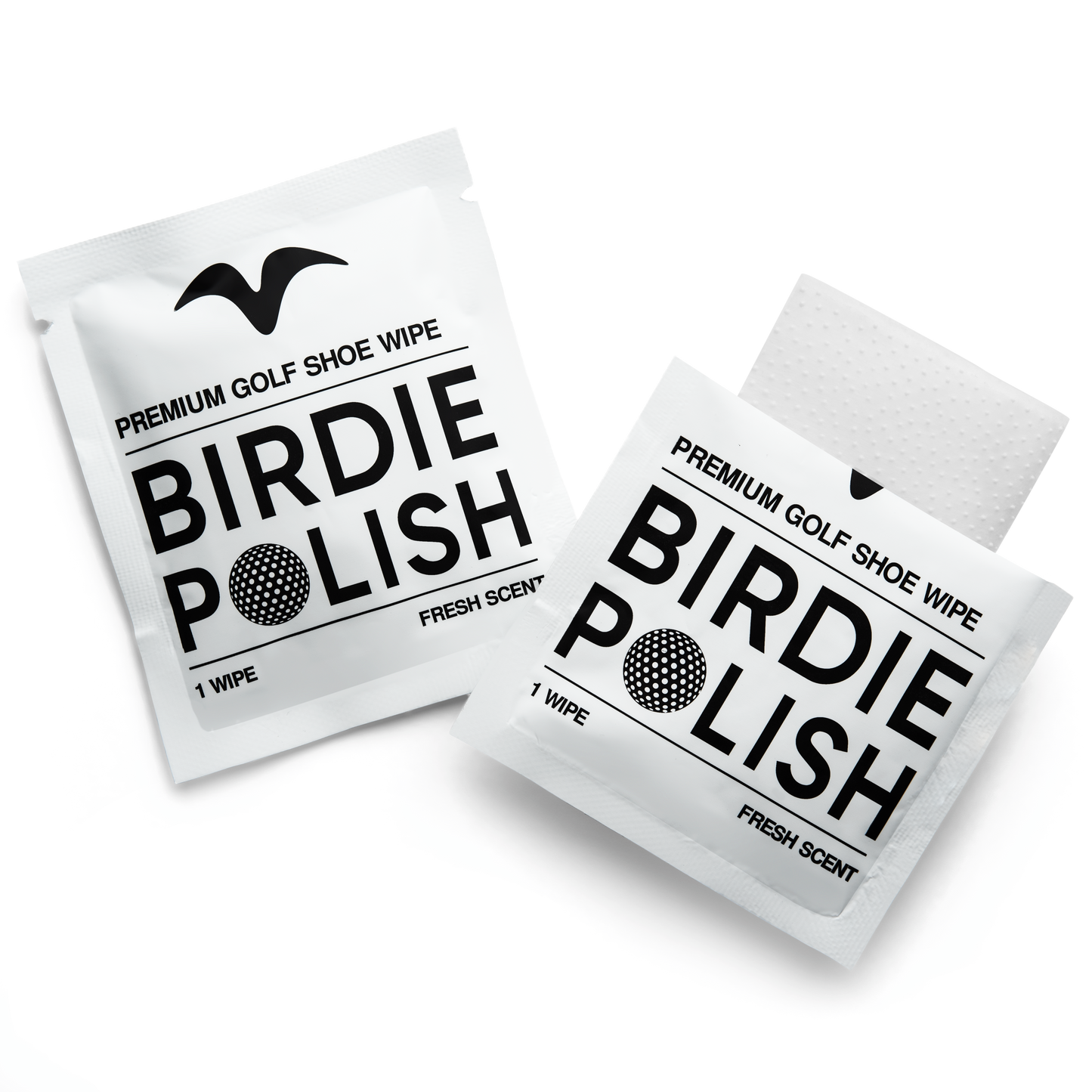Birdie Polish Premium Golf Shoe Cleaning Wipes (10pk)