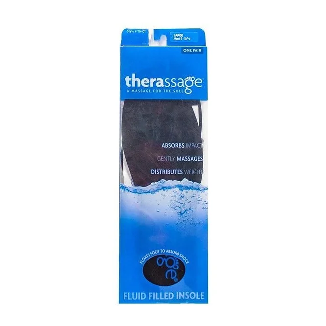 THERASSAGE UniSex Fluid Filled Insoles