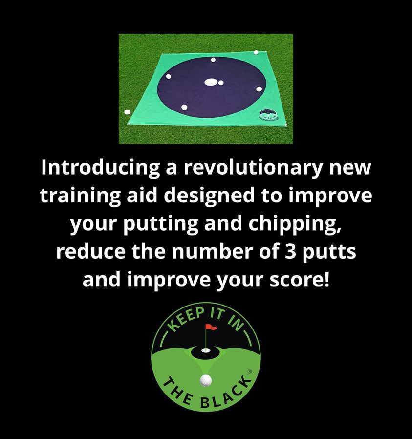 Keep It In the Black - Putting & Chipping Training Aid