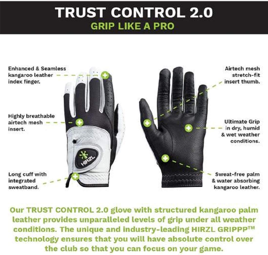 HIRZL Trust Control 2.0 Golf Gloves