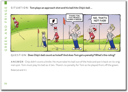 Golf Rules Cartoons with Tom & Chip - 2023 Edition