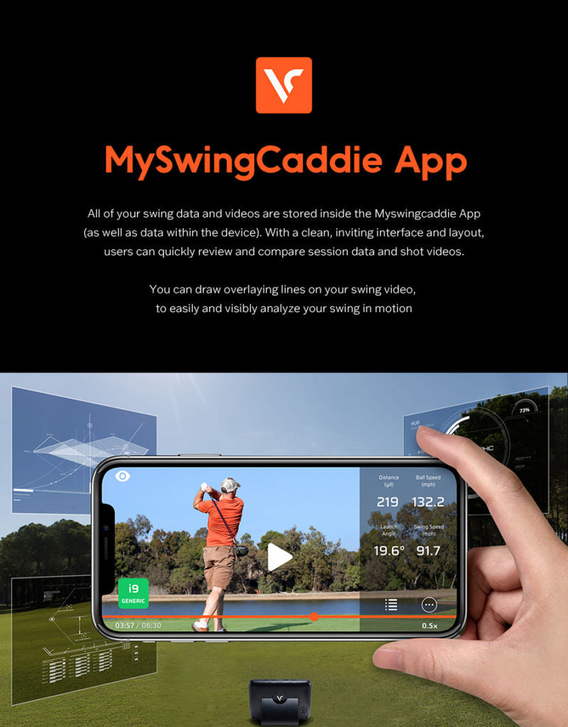 Swing Caddie SC300i Golf Launch Monitor