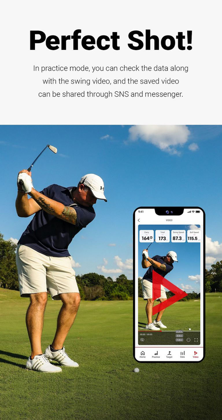 Swing Caddie SC4 Launch Monitor & Golf Simulator