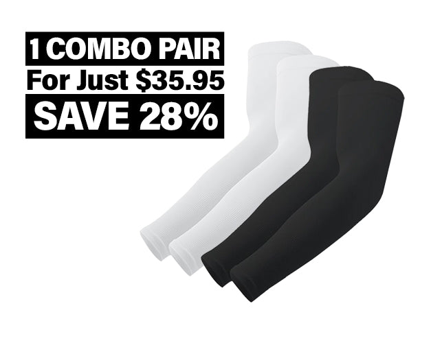 Cooling Compression Sport Sleeves - UPF 50+