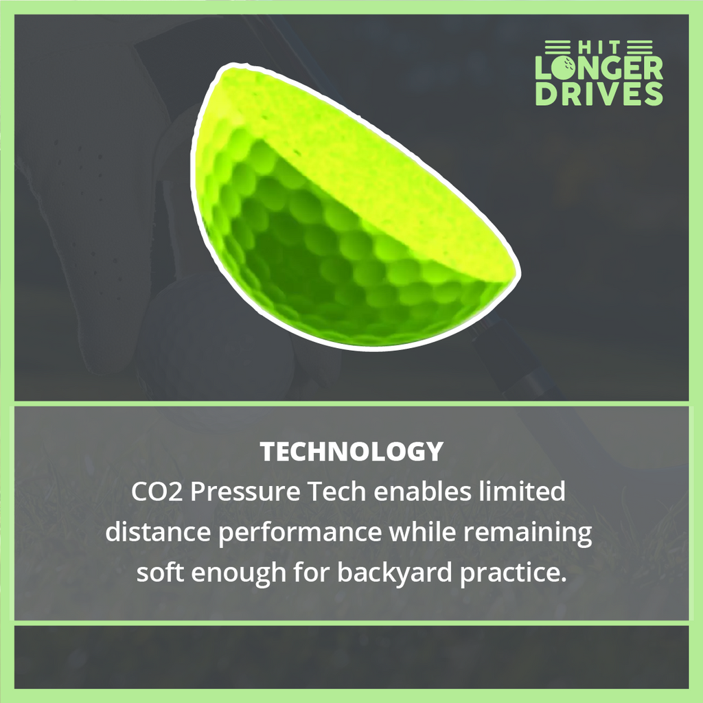 Limited Flight Practice Foam Golf Balls,