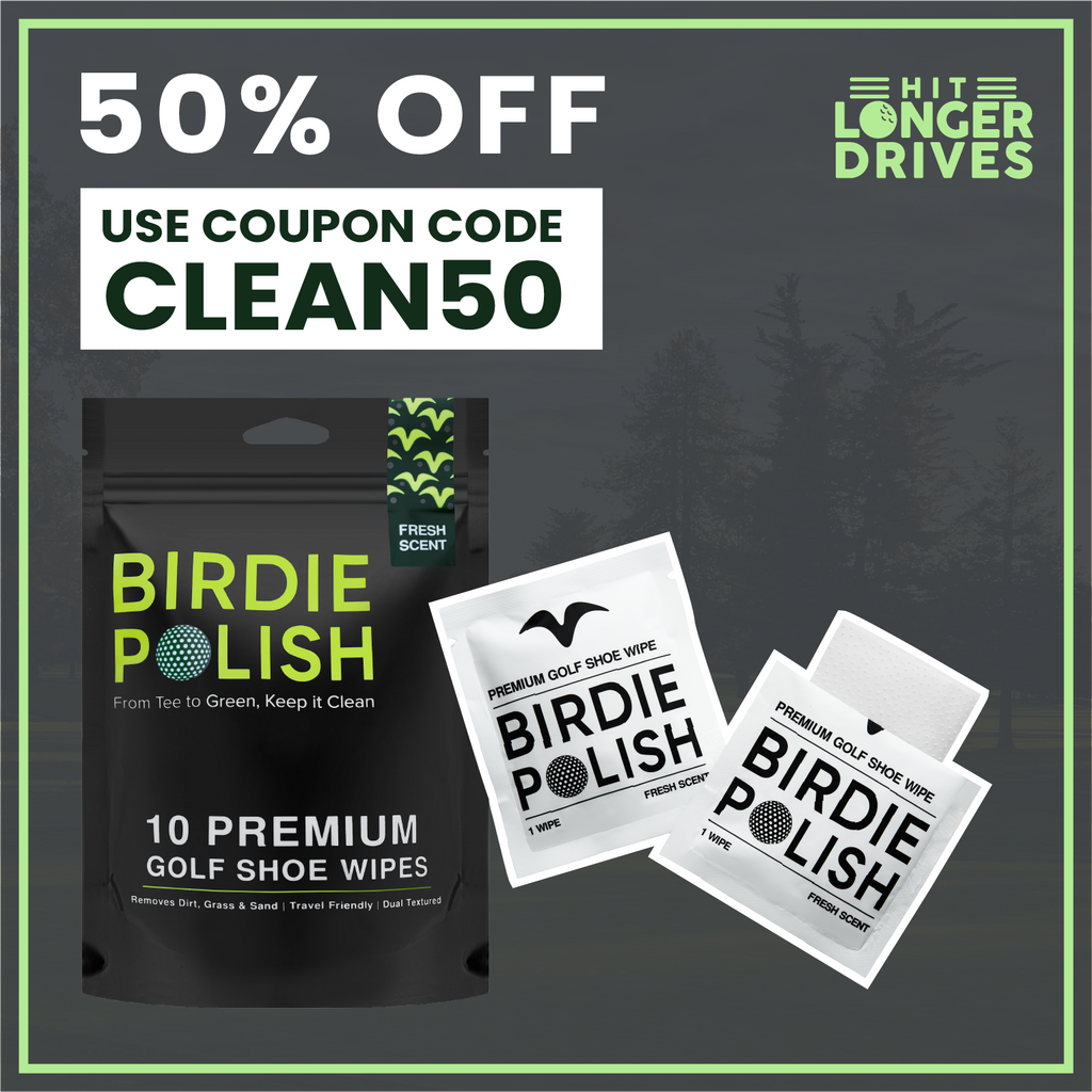 Birdie Polish Premium Golf Shoe Cleaning Wipes (10pk)