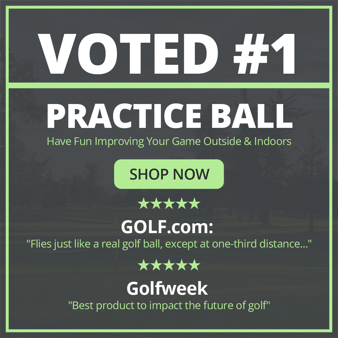 Limited Flight Practice Foam Golf Balls,