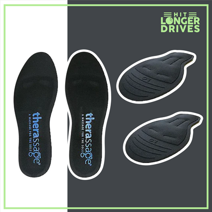 THERASSAGE UniSex Fluid Filled Insoles