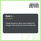 Mens Alpha Pro Compression Mesh Socks