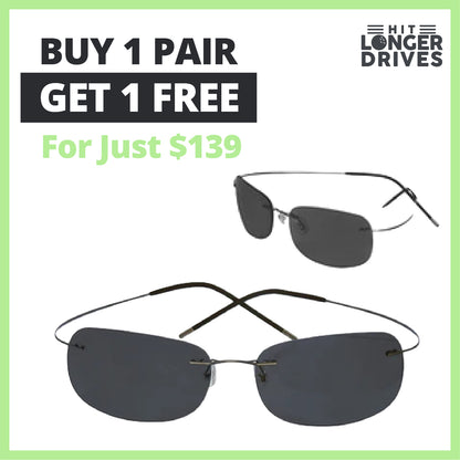 Ultra Light Weight, Titanium Sunglasses