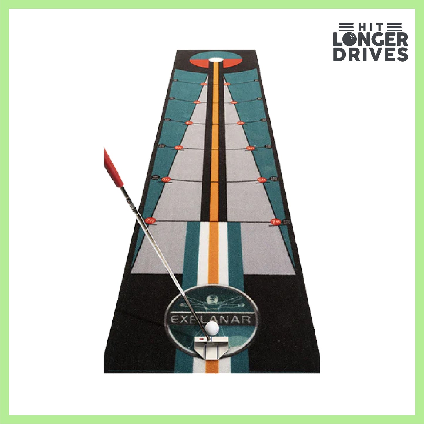 Indoor Golf Putting Matt