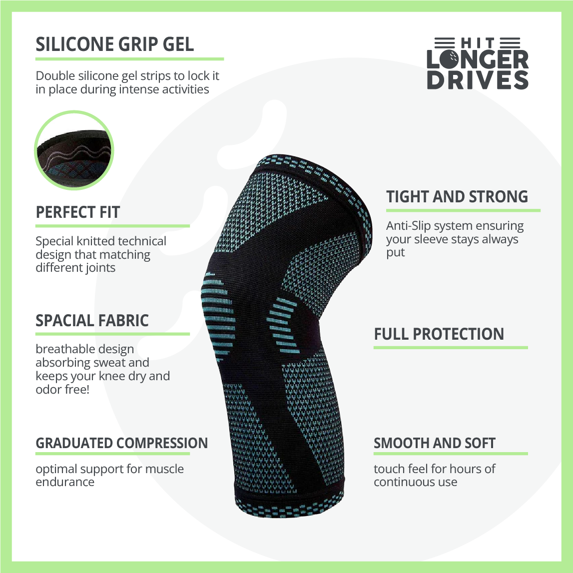 Knee Stabilizer and Compression Sleeve