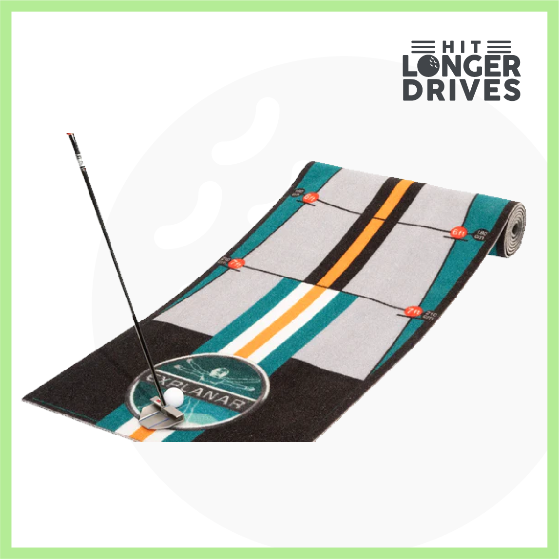 Indoor Golf Putting Matt