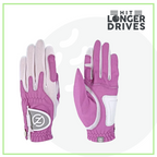 Women's Zero Friction Compression Golf Glove (4 Pack + 16 White Tees)