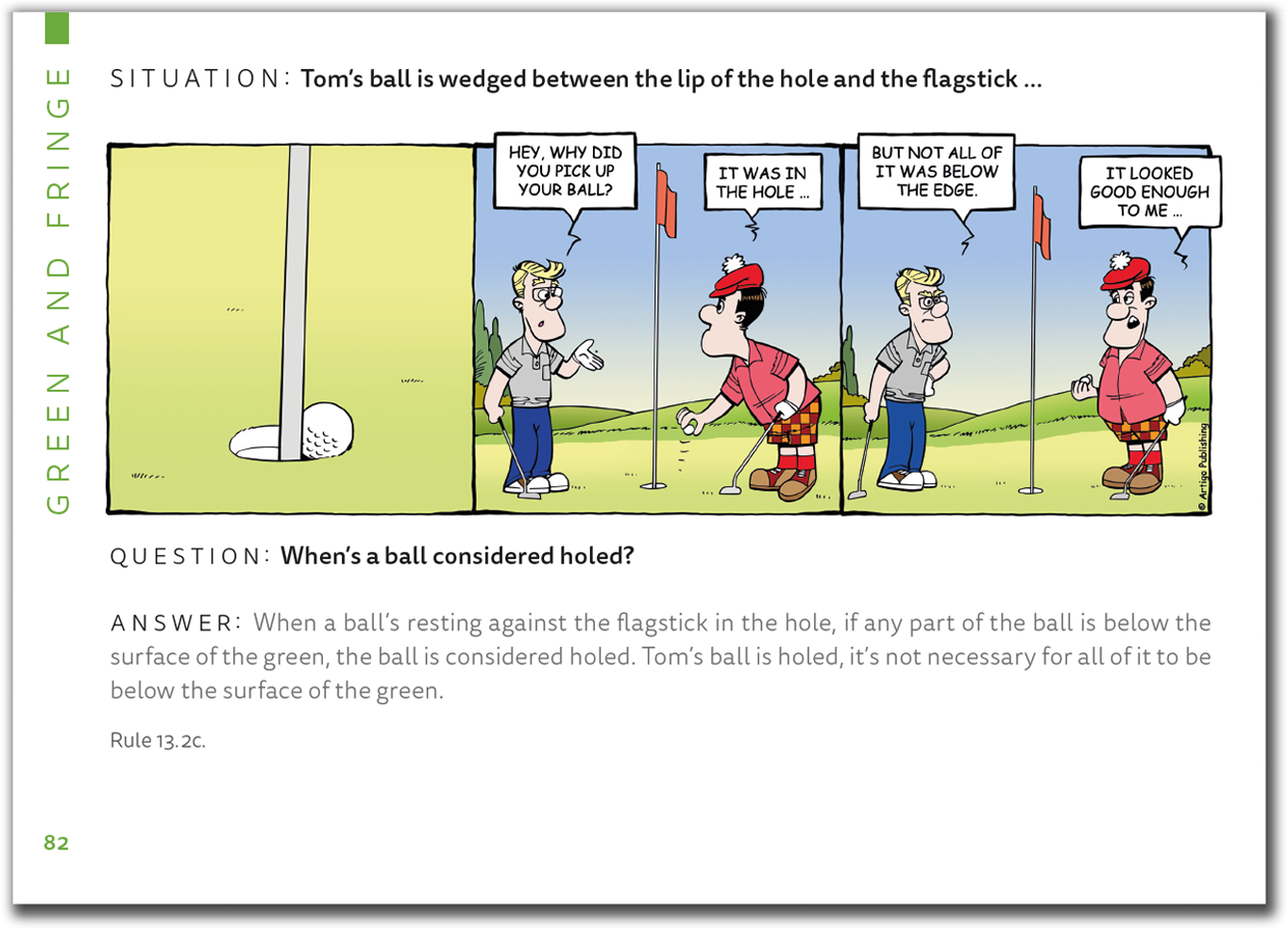 Golf Rules Cartoons with Tom & Chip - 2023 Edition