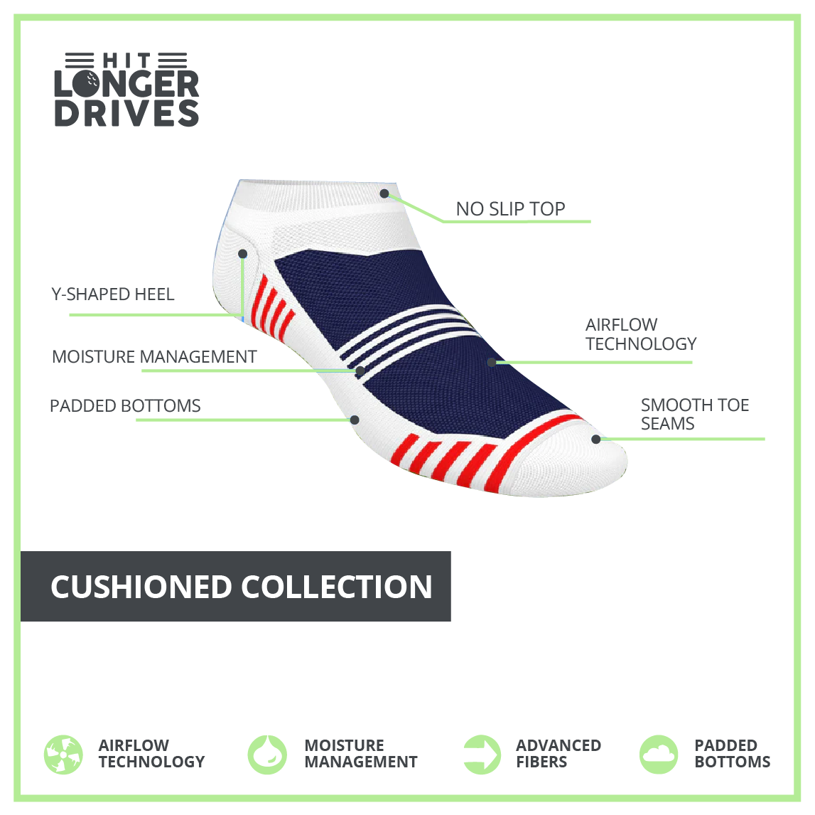 Mens Cushioned Socks