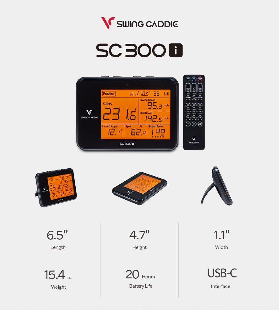 Swing Caddie SC300i Golf Launch Monitor