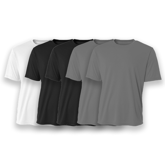 Performance T-Shirt – Short Sleeve 5 Pack