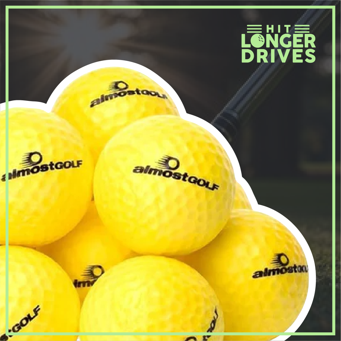 Limited Flight Practice Foam Golf Balls,