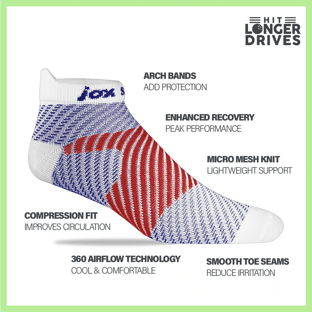 Mens Alpha Pro Compression Mesh Socks