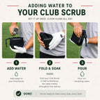 Club Scrub Pro™ Golf Club & Ball Cleaner