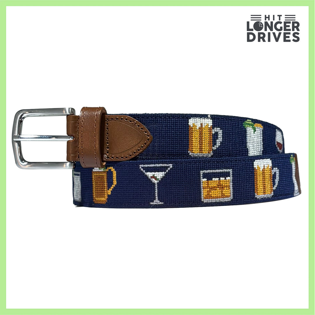 MAX COOLMAN Needlepoint Belt