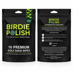 Birdie Polish Golf Shoe Wipes (10-Pack)