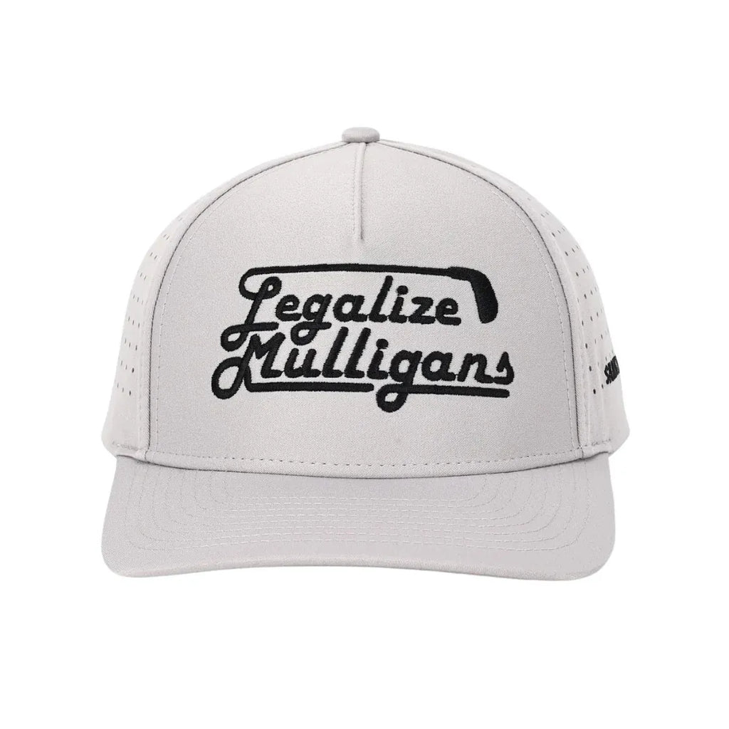 Legalize Mulligans Gray Golf Hat