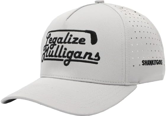 Legalize Mulligans Gray Golf Hat