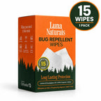 Plant-Powered Bug Repellent Wipes | 15 Individually Wrapped
