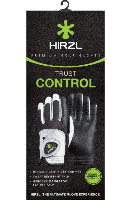 HIRZL Trust Control 2.0 - Golf Gloves - White / Black