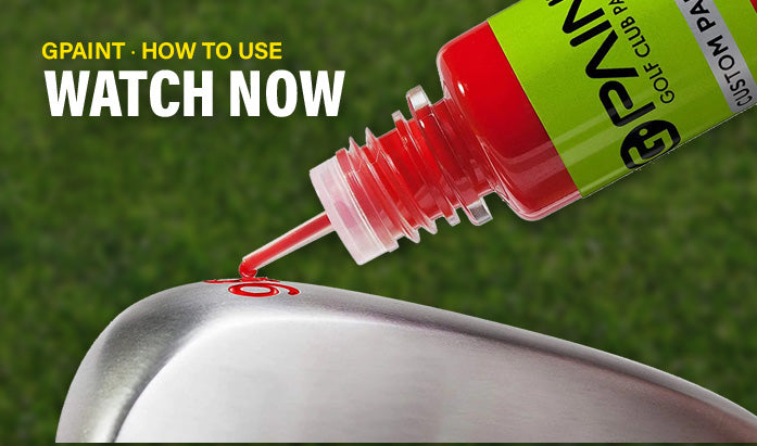 G-Paint Golf Club Paint - Touch Up, Fill In, Customise or Renovate Your  Clubs - 8 Pack of 10ml Bottles.