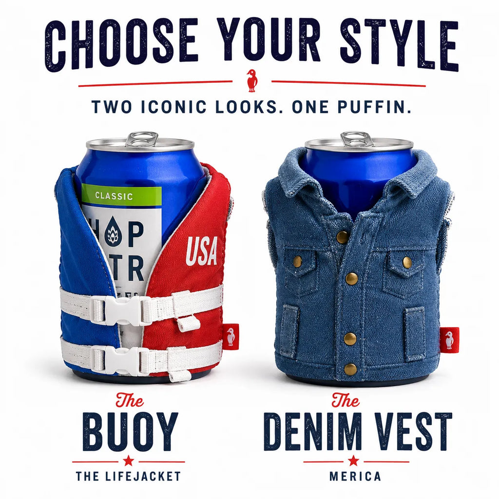 Puffin Drinkwear® Premium Can Cooler
