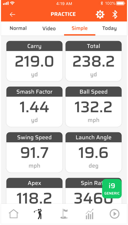 Swing Caddie SC300i Golf Launch Monitor