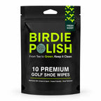 Birdie Polish Golf Shoe Wipes (10-Pack)