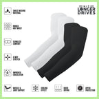 Cooling Compression Sport Sleeves - UPF 50+