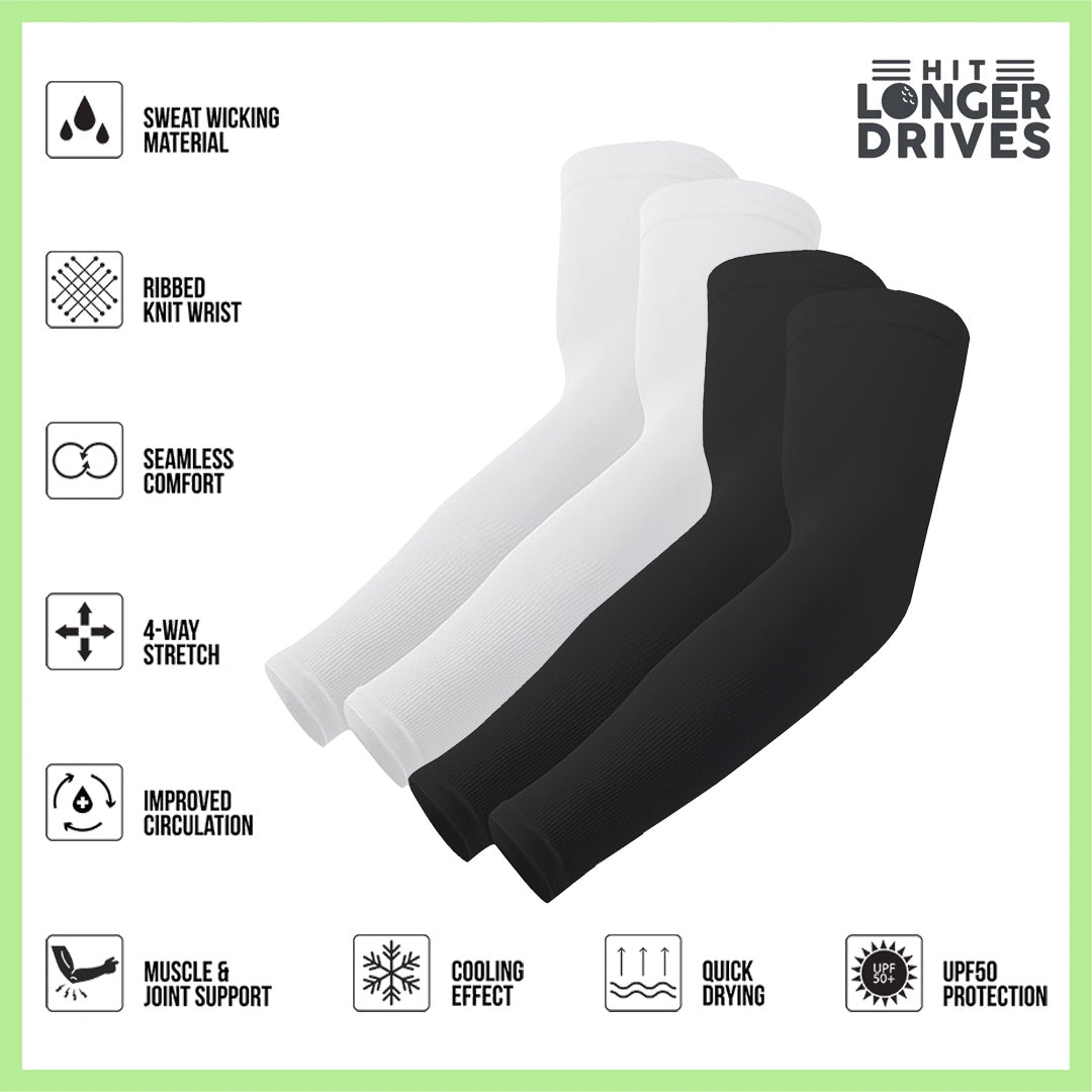Cooling Compression Sport Sleeves - UPF 50+