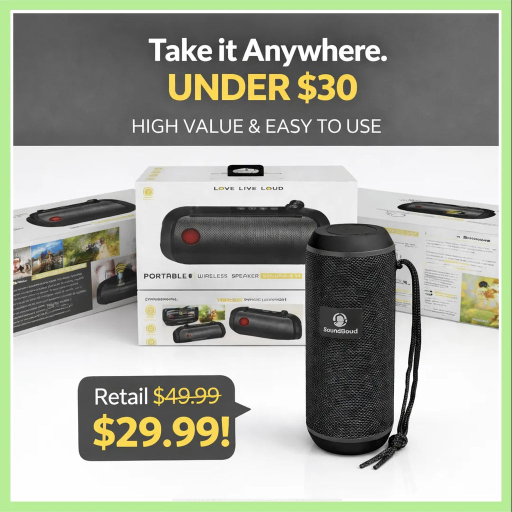 Sonorous Grip Portable Bluetooth Speaker