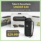 Sonorous Grip Portable Bluetooth Speaker