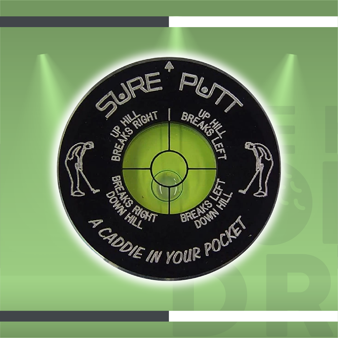 Sure Putt Lite - Golf Putting Aid & Green Reader