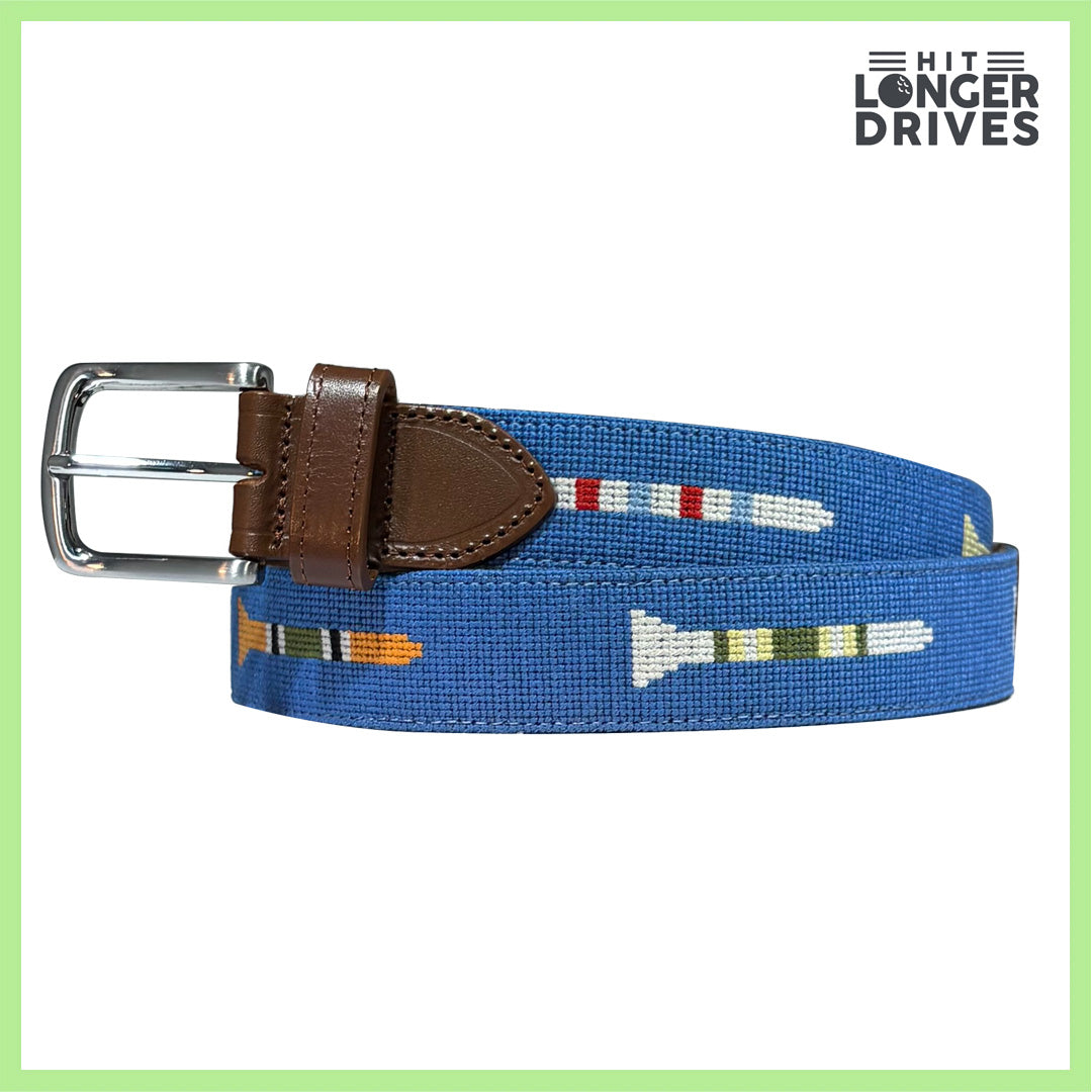 MAX COOLMAN Needlepoint Belt