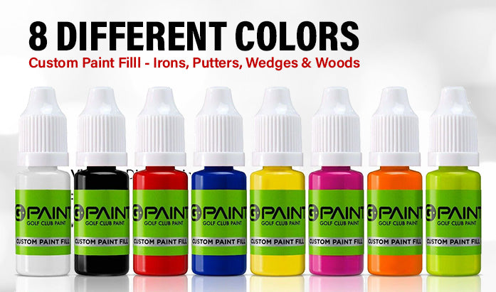 G-Paint Golf Club Paint - Touch Up, Fill In, Customize or Renovate Your Clubs