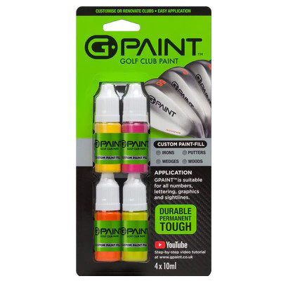 G-Paint Golf Club Paint - Touch Up, Fill In, Customize or Renovate Your Clubs